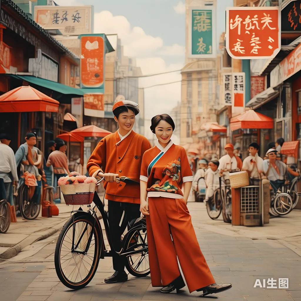 八十年代中国街头