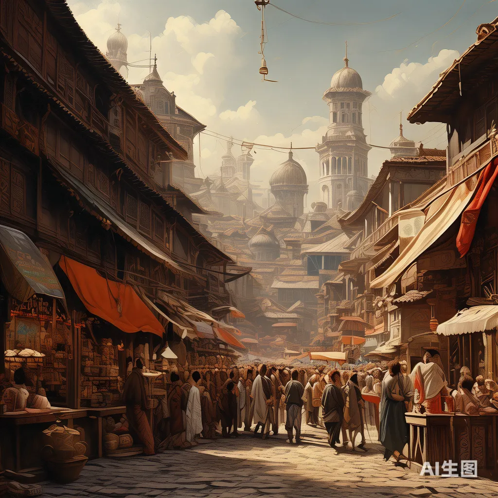 晚清民国人口贩卖市场的景象