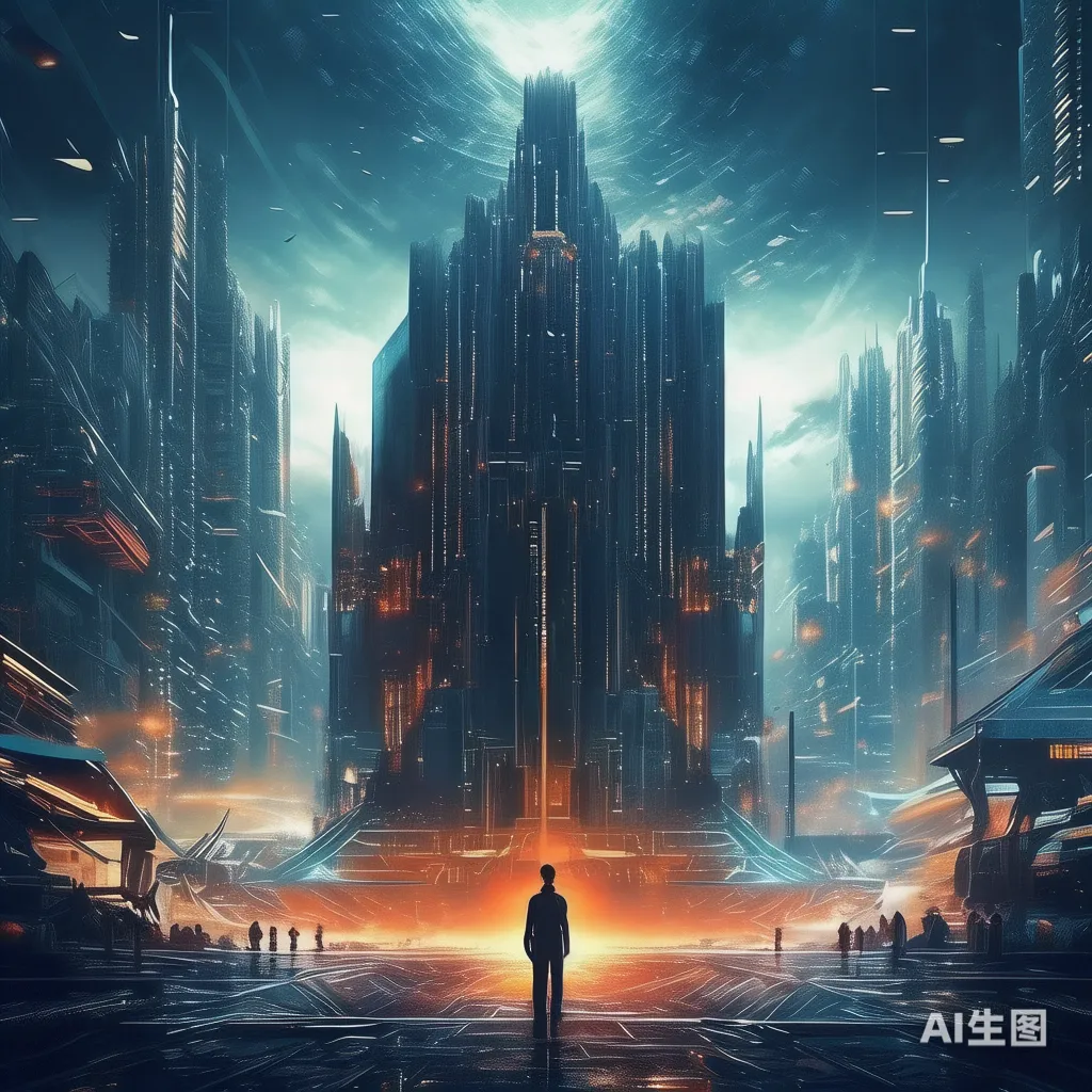 科幻小说《薄码》封面