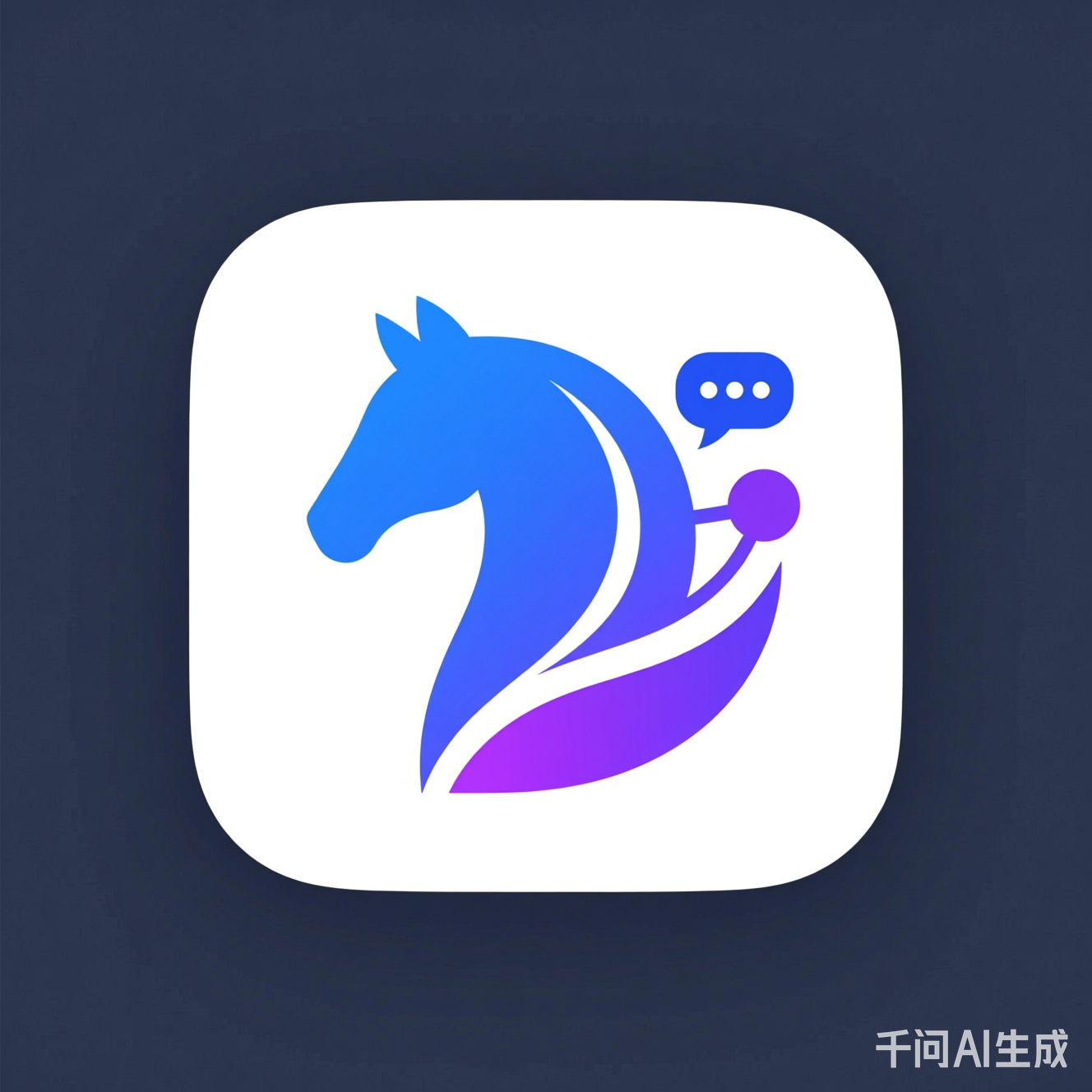 蓝马集Logo - 兴趣社交平台