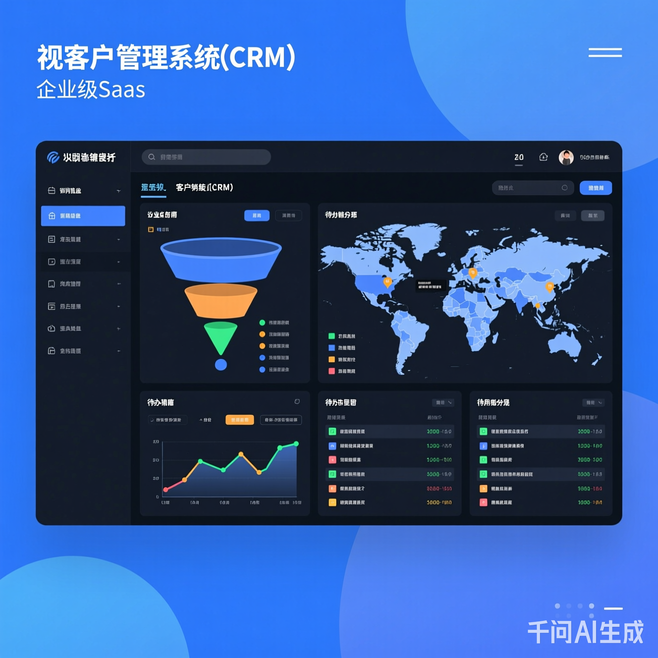 千视客户管理系统CRM - 天津软件开发