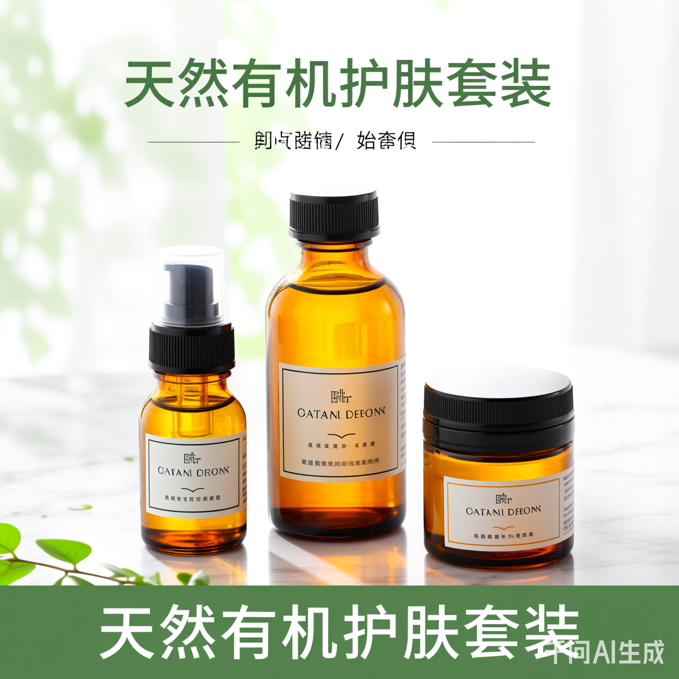 天然有机护肤套装